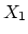 $X_1$