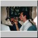 Claudio Zandron (drinking in the wrong moment) and Vincenzo Manca